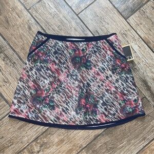 RACHEL Rachel Roy Pink Black Skater Mini Skirt